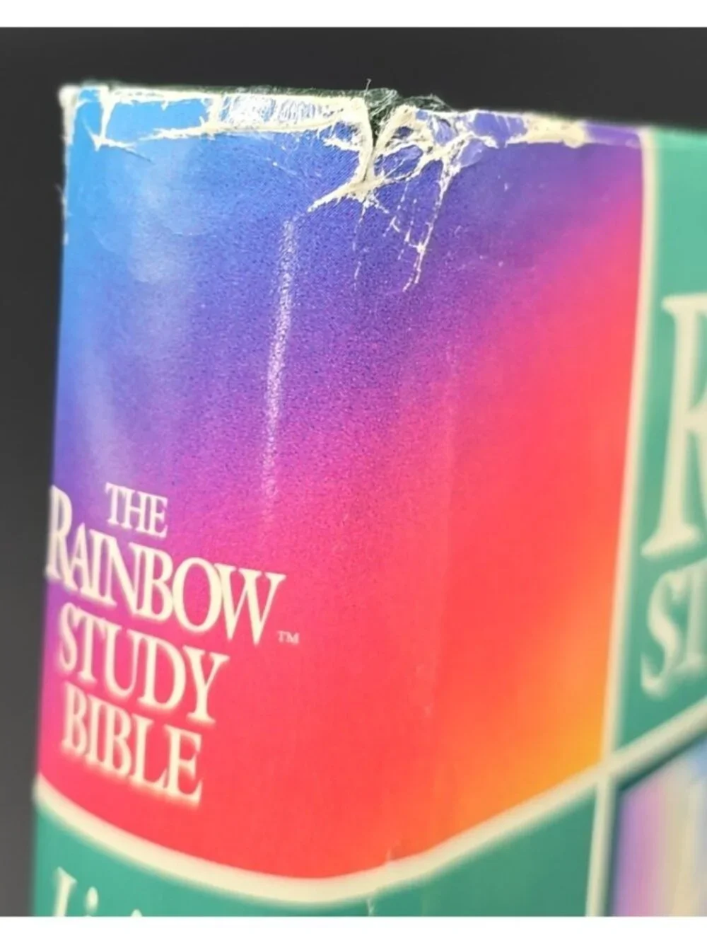 The Rainbow Study Bible Living Bible Edition Bold Letter Color Code Guide